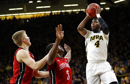 NIT S Dakota Iowa Basketball